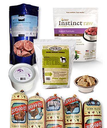 Frozen cat food discount brands